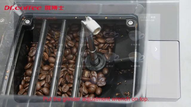 Dr.coffee F11 Method of adjusting grinding thickness смотреть онлайн