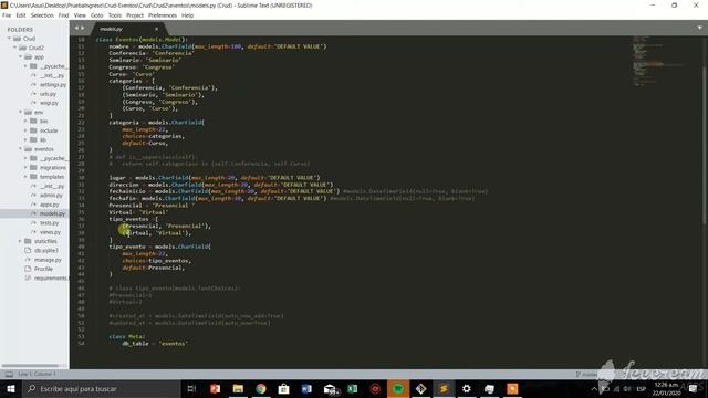 Crud Eventos con Python 3.7, Django 2.2 y Bootstrap4 смотреть онлайн