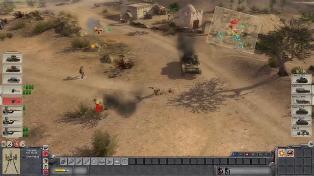 Men Of War Лис пустыни компания за Германию миссия №2 смотреть онлайн