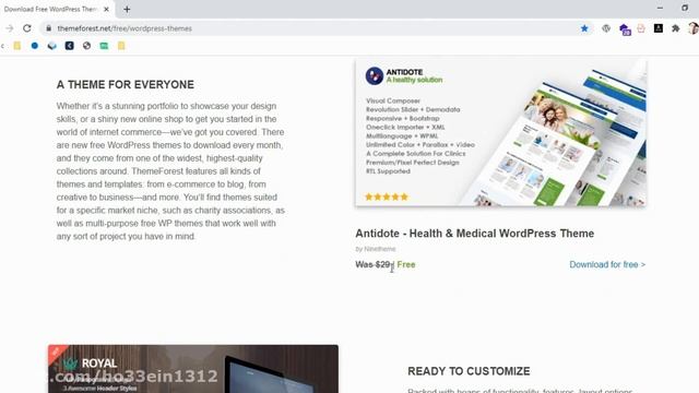 free download in themeforest | دانلود رایگان تم فارست смотреть онлайн