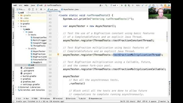 Applying the Java Completable Futures Framework to Asynchronously Process BigFractions (Part 1) смотреть онлайн
