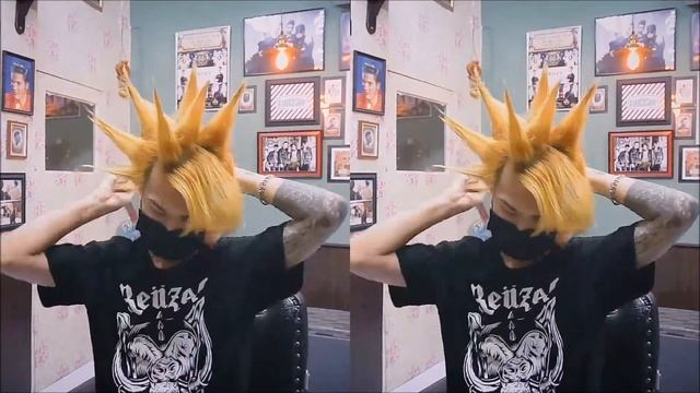 Punk hairstyle [ How to make spiky hair ] Punk Hair Tutorial เซทผมPunk สเปรย์เซทผมไลฟ์ฟอร์ด смотреть онлайн