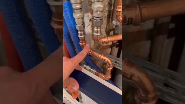 Подключение инсталляции пресс фитингами! смотреть онлайн