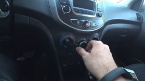 ?Органы управления Хундай Салярис- Куда жать в Hyundai Solaris? Делимобиль - 400 руб за промокод