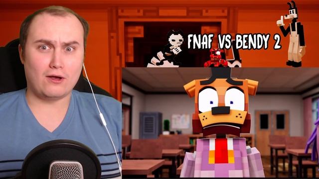 FNAF vs BENDY 2 - Animation | Reaction | Foxy Boris смотреть онлайн