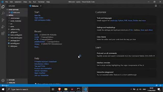 Blank Page Ionic 3 смотреть онлайн