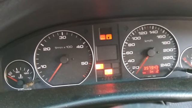 Audi A6 C4 2,5TDI start after 6 months смотреть онлайн