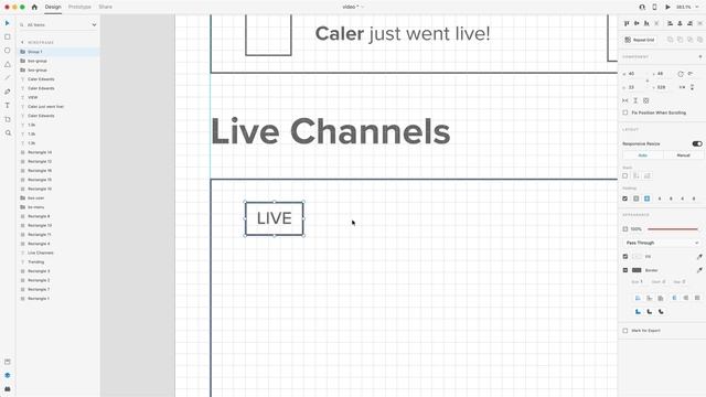 Using an 8pt Grid to Design a Live Streaming App - Adobe Xd Tutorial смотреть онлайн