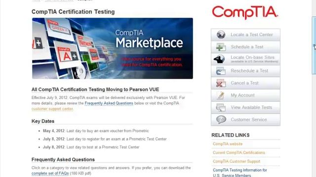 CompTIA Testing with Pearson Vue смотреть онлайн