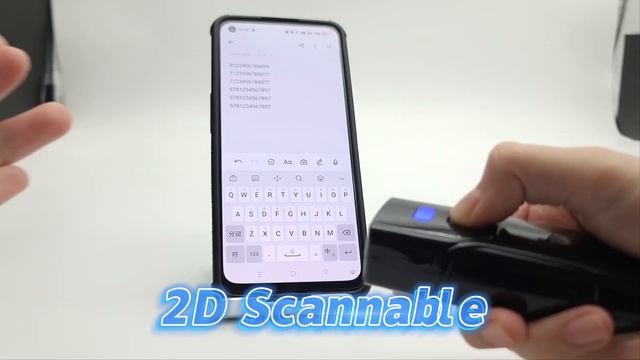 JR HC-201D Wireless 1D 2D Barcode Scanner Bluetooth Scanner Support Windows Android смотреть онлайн