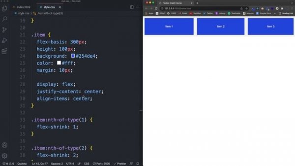 Flexbox Crash Course 2022