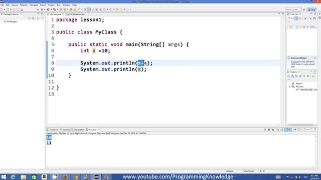 Java Tutorial For Beginners 7 - Increment Operator and Assignment Operator смотреть онлайн