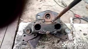 Ремонт супорта мерседес Атего