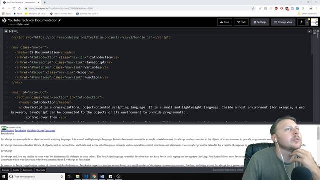 Technical Documentation Page | Responsive Web Design Principles FreeCodeCamp Certfication смотреть онлайн