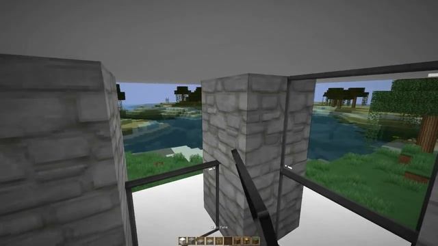 Minecraft 16 x 16 Modern House Tutorial +Download! смотреть онлайн