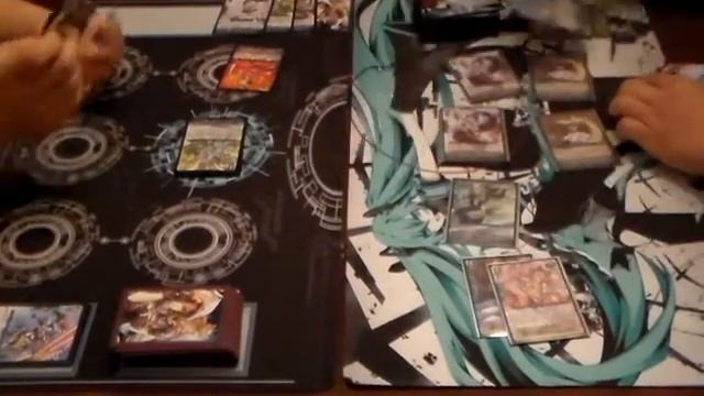 Cardfight!! Vanguard - Angel Feather (Samseil) vs Oracle Think Tank (Tsukuyomi) Round 2 смотреть онлайн
