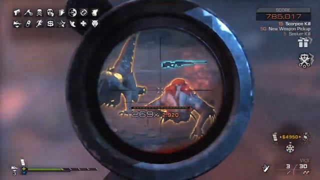 Point of Contact - Chaos Mode - Solo World Record - 1.486.650 Score - COD Ghosts Extinction смотреть онлайн