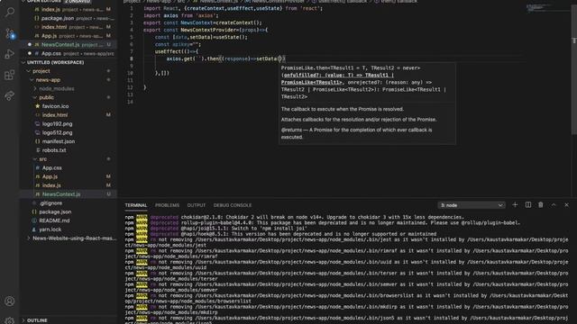 News Blog in React js смотреть онлайн