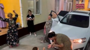 Гуласал Абдуллаева кайнонасига кушик айтиб берди у ракс тушди