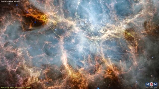 James Webb Space Telescope Unveils the Secrets of the Crab Nebula and its Pulsar смотреть онлайн