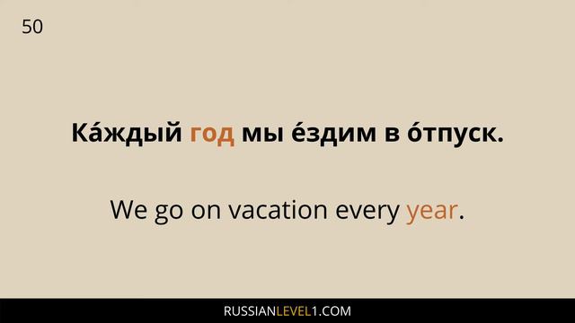 Top 100 Most Common Russian Words with Examples / Basic Russian Words смотреть онлайн