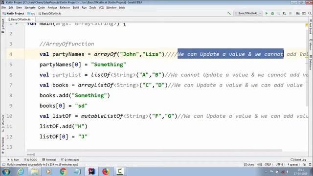 kotlin Tutorial for Android developers | How to implement arrayOfFunction & HashmapOfFunction смотреть онлайн