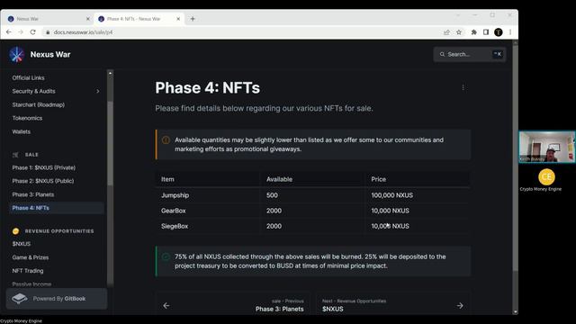 Nexus War - A Galaxy Of Investment Options Awaits!
