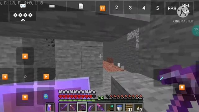 Minecraft PojavLauncher java edition on android hardcore mode gameplay part 16 Mine Down⛏️ old смотреть онлайн