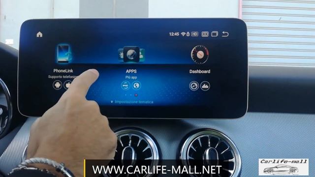 Review Of Carlife-mall SD662 12.3 Benz Android11 Screen For Gla A Cla Add External Dsp Box No Delay