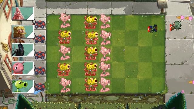 NIGHTMARE Patrick Star + Peashooter Fusion - Plants vs Zombies Animation смотреть онлайн