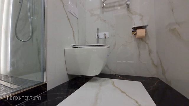 Дизайн Уборной. Гостевой Санузел в доме. смотреть онлайн