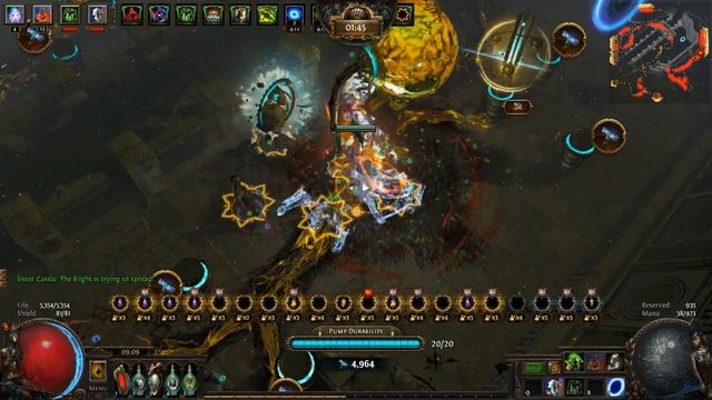 [PathofExile 3.10] Level 35 zombie T16 blighted map AFK смотреть онлайн