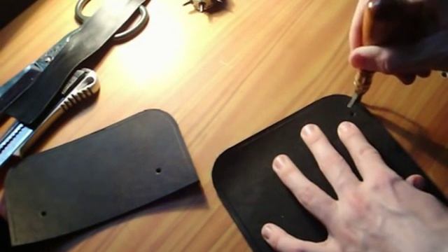 Клатч из кожи своими руками.Подарок Любимой.КДМ Булат. смотреть онлайн