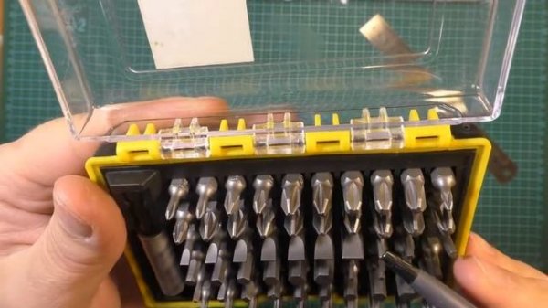 Самый компактный набор бит Inforce. Набор бит 61 шт. Inforce.