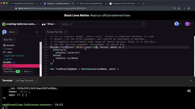 05 - Use model.find() to Search Your Database - MongoDB and Mongoose - freeCodeCamp Tutorial смотреть онлайн