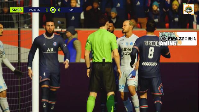 FIFA 22 | New Gameplay Beta | Paris Saint-Germain vs. Olympique de Marseille | PS5/XBOX Series X|S смотреть онлайн