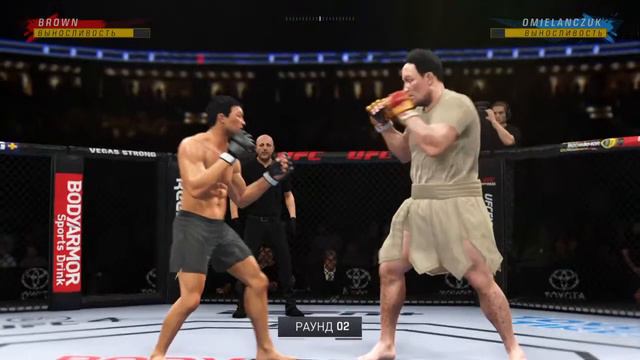 Sasha vs Colia in UFC4 (funny video) смотреть онлайн