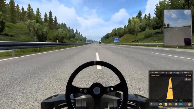 EURO TRUCK SIMULATOR 2➔ 200 КМ/Ч НА КАРТИНГЕ смотреть онлайн