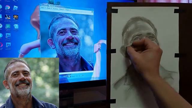 рисую нигана как есть на глаз углем ходячие мертвецы смотреть онлайн