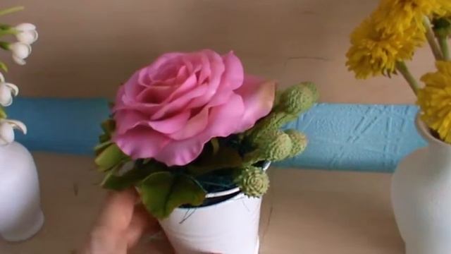 Цветы из полимерной глины (холодный фарфор) смотреть онлайн