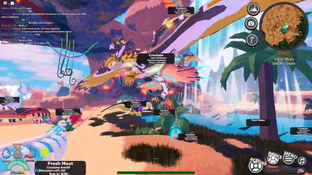 Весеннее косерство с подписчиками! Creatures Of Sonaria