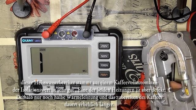 Kaffeevollautomat benötigt länger um Kaffee zu zubereiten Messung am Thermoblock смотреть онлайн