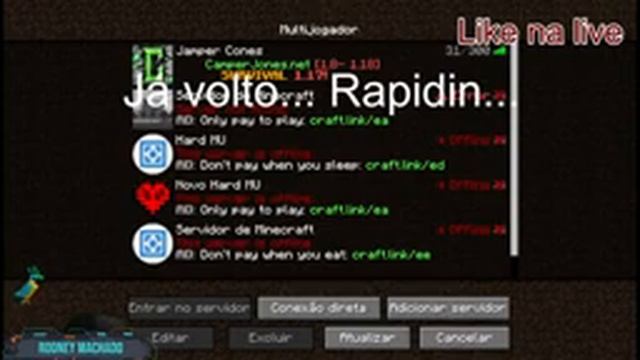 ? ? ? JOGANDO COM OS INSCRITOS JAVA E BEDROCK - MINECRAFT - ESPECIAL 101 DIAS CAMPER JONES ? ? ? смотреть онлайн