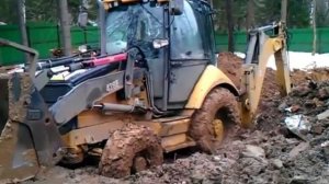 Экскаватор погрузчик Caterpillar 428E