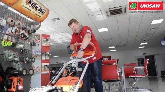 Газонокосилка- внедорожник! Oleo-Mac - ALLROAD
