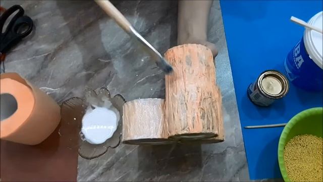 Как сделать настольный органайзер. Бюджетная подставка для канцелярии своими руками. смотреть онлайн