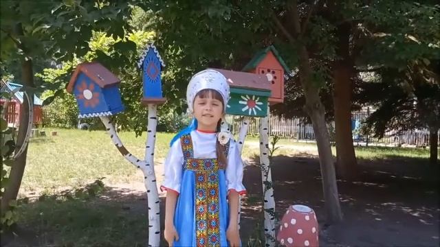 МДОУ № 33 города Макеевки стихотворение "Россия", Медведева Диана, 6 лет смотреть онлайн