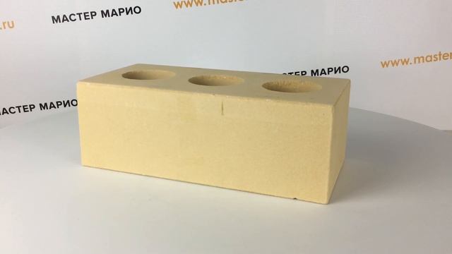 Симат: Кирпич лицевой силикатный Желтый пустотелый утолщенный смотреть онлайн