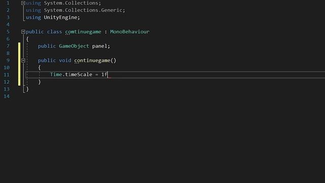 Как сделать паузу в Unity !? Туториал за 5 минут #unity смотреть онлайн