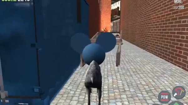 [Goat Simulator] The huge fireworks is a wizard :o